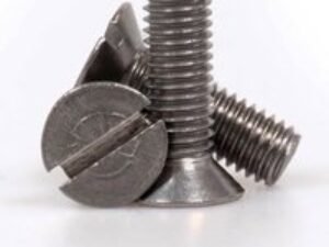Sirius Countersunk Machine Screw Slotted A4 316 Stainless Steel M3 6mm Pack of 1