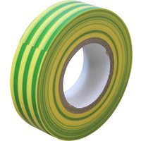 Sirius Electrians PVC Insulation Tape Yellow / Green 19mm 33m
