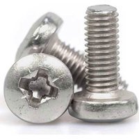 Sirius Pan Head Machine Screw Pozi A2 304 Stainless Steel M3 25mm Pack of 1