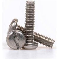 Sirius Pan Head Machine Screw Slotted A2 304 Stainless Steel M8 60mm Pack of 1