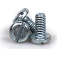 Sirius Pan Head Machine Screw Slotted BZP M2 8mm Pack of 1