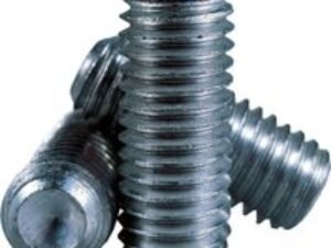 Sirius Socket Set Plain Cup Point Grub Screws Zinc Plated M5 8mm Pack of 1