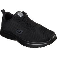 Skechers Bendon Mens Slip Resistant Work Shoes Black Size 7