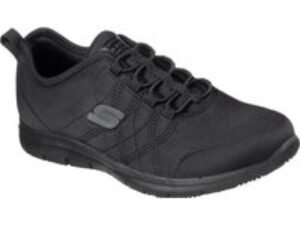 Skechers Ghenter Srelt Womens Safety Shoes Black Size 6