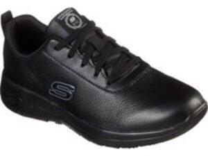 Skechers Marsing Gmina Womens Slip Resistant Shoes Black Size 8
