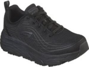 Skechers Max Cushioning Elite Womens Slip Resistant Shoes Black Size 8