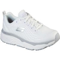 Skechers Max Cushioning Elite Womens Slip Resistant Shoes White Size 6