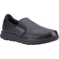 Skechers Nampa Groton Mens Work Shoes Black Size 10