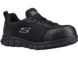 Skechers Sure Track Jixie Womens Safety Trainers Black Size 6