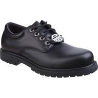 Skechers Work Cottonwood Elks Shoe Black Size 12