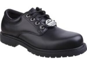 Skechers Work Cottonwood Elks Shoe Black Size 6