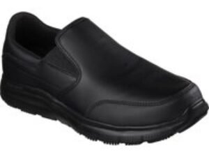 Skechers Work Flex Advantage Bronwood Shoe Black Size 9