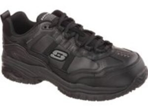 Skechers Work Soft Stride Grinnell Safety Shoe Black Size 6