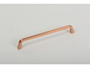 Slim U Pull Handle Brushed Copper 160mm Centre