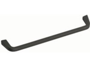 Slim U Pull Handle Graphite Grey 160mm Centre