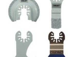 Smart 4 Piece Trade Tiling Oscillating Multi Tool Blade Set