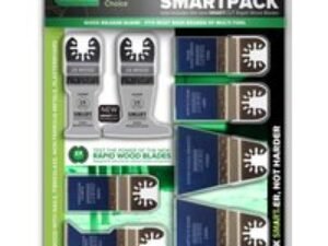 Smart 8 Piece Trade Smartpack Oscillating Multi Tool Blade Set