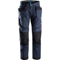 Snickers 6207 Litework Mens Lite Work Holster Pocket Trousers Navy / Black 33" 32