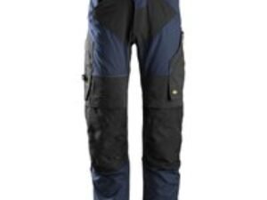 Snickers 6903 Mens Flexiwork Work Trousers Navy / Black 47" 32