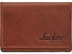 Snickers Leather Wallet Card Holder Brown
