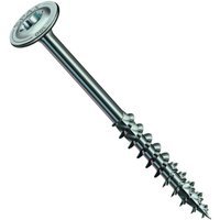 Spax A2 Stainless Steel Washer Head Torx Wood Construction Screws 8mm 100mm Pack of 50
