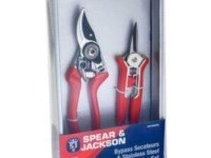 Spear and Jackson Bypass Secateurs and Mini Snips Set