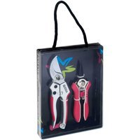 Spear and Jackson Colours Pink Bypass Secateurs and Mini Snips Set