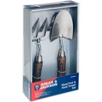 Spear and Jackson Stainless Steel Trowel and Fork Garden Tool Set