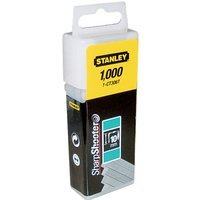 Stanley Flat Narrow Crown Staples 10mm Pack of 1000