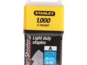 Stanley Light Duty Staples 8mm Pack of 1000