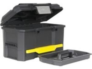 Stanley One Touch Plastic Tool Box 480mm