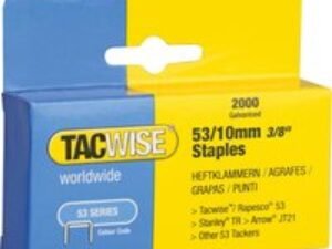 Tacwise 53/12 Staples 10mm Pack of 2000