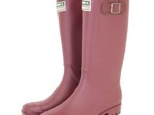 Town and Country Burford PVC Wellington Boots Aubergine Size 5