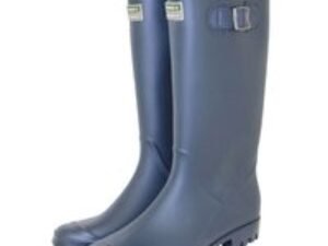 Town and Country Burford PVC Wellington Boots Navy Size 5