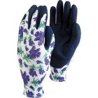 Town and Country Mastergrip Patterns Garden Gloves Wind Flower M