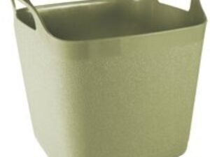 Town and Country Square Flexi Tub Flexible Bucket 15l Green