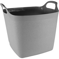 Town and Country Square Flexi Tub Flexible Bucket 25l Grey