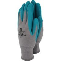 Town and Country Weed Master Bamboo Gloves Grey / Teal M