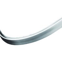 Travis Perkins Bathrooms Pre Formed L Shaped Shower Rail Anodised Shower Accessory