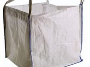 Travis Perkins Plain White 4 Loop Bulk Bag 850 x 850 x 850mm