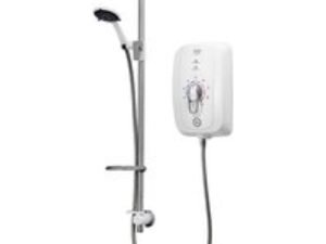 Triton Omnicare TEOMNDDG81 Design Digital Thermostatic 8.5kW Electric Shower with Grab Kit