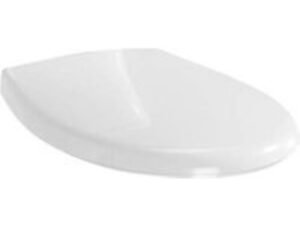 Twyford Galerie Toilet Seat & Cover Stainless Steel White GN7815WH