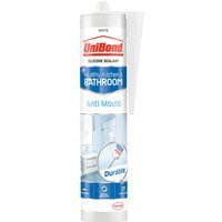 Unibond Anti-Mould Kitchen and Bathroom Sealant White 274g