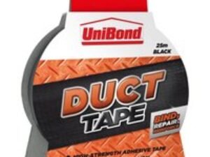Unibond Duct Tape Black 50mm 25m
