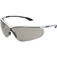 Uvex Sportstyle Sunglare Filter Safety Glasses White Grey