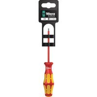 Wera 160 i SB VDE Kraftform Plus Slotted Screwdriver 2.5mm 80mm