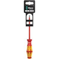Wera 160 i SB VDE Kraftform Plus Slotted Screwdriver 3.5mm 100mm