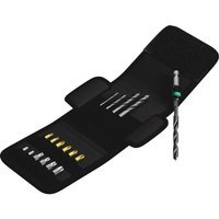 Wera 18 Piece 1/4" Hex Shank Wood Drill and Screwdriver Bit Set
