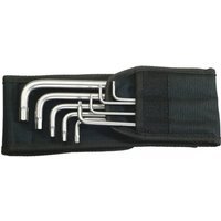 Wera 3950PKL SZ 9 Piece Stainless Steel Ballend Hex Allen Key Set Imperial