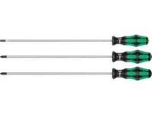 Wera 3 Piece Kraftform Long Series Screwdriver Set